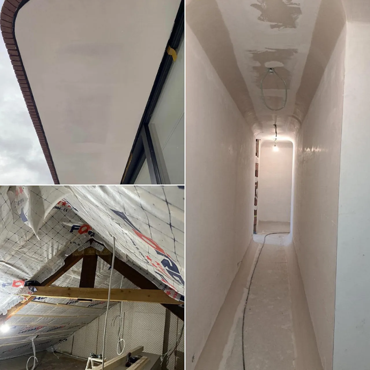 Detail van interieurafwerking en pleisterwerk door RenoMar